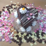 Tartitas San Valentin individual chocolate