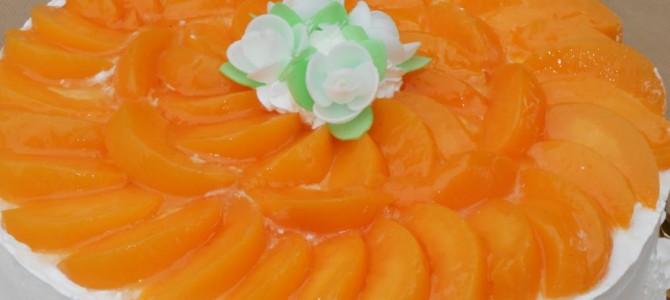 TARTA DE MELOCOTON TARTA DE MELOCOTON