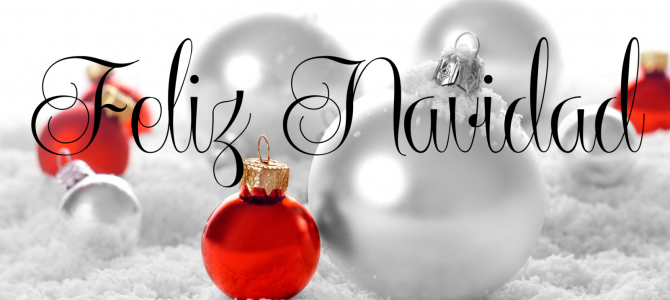 ¡FELICES FIESTAS!