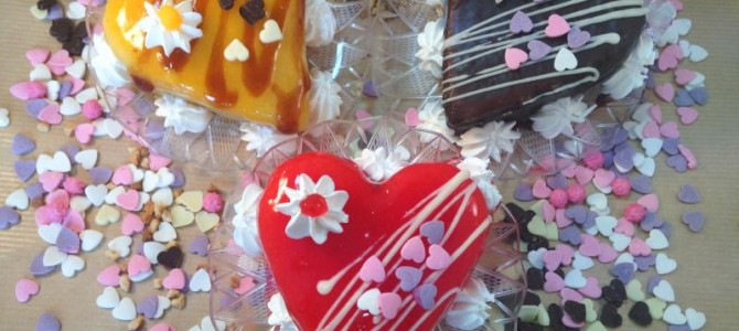 Tartitas individuales San Valentin