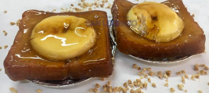 Torrijas con crema tostada